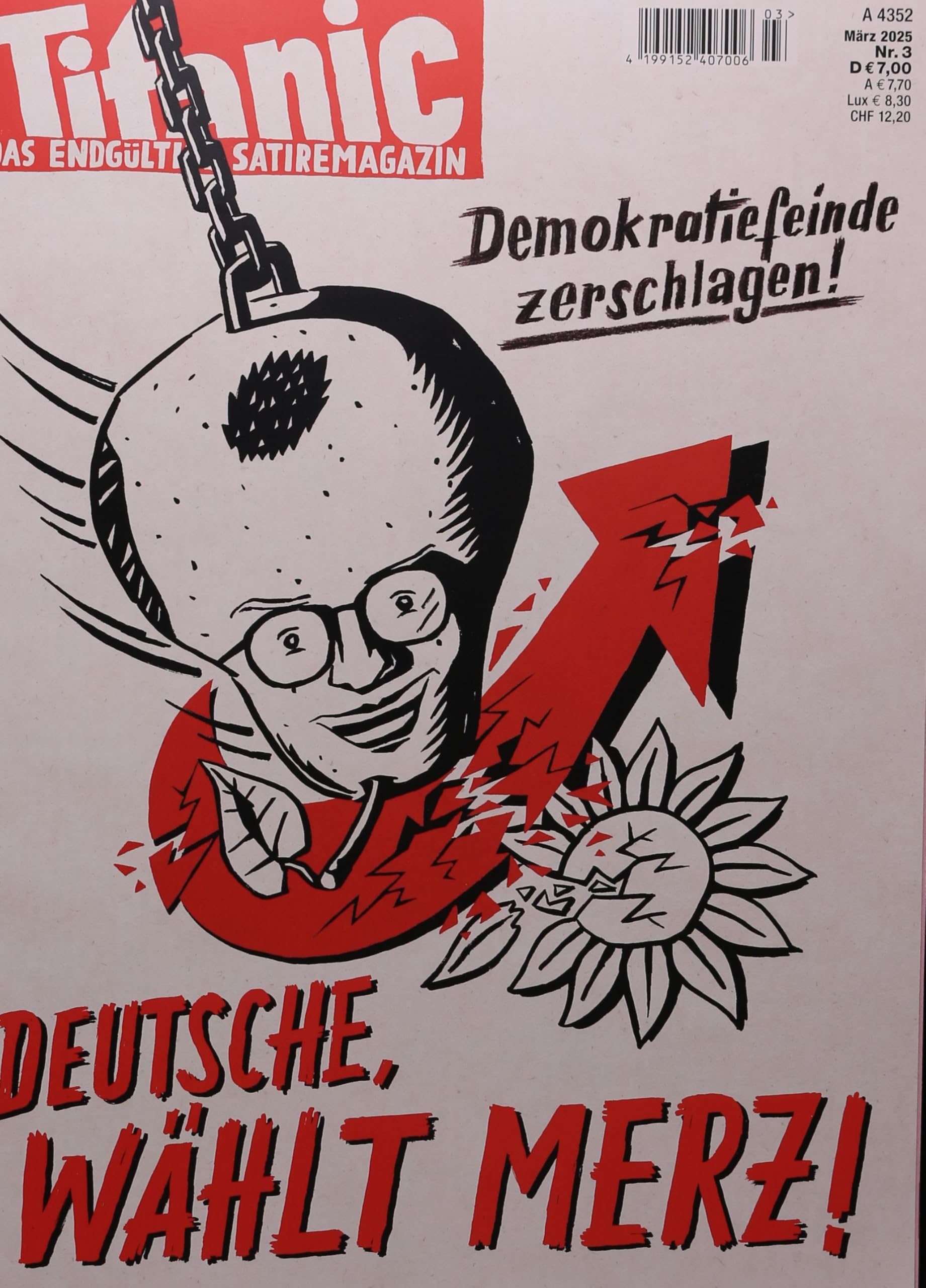 Cover of Titanic, März 2025