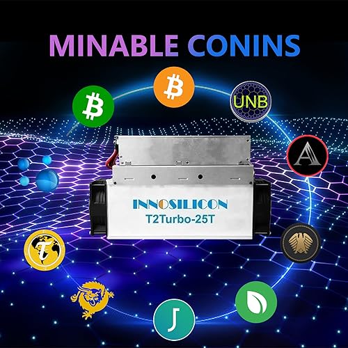 Miniatura 5 de Innosilicon T2T 25THS BTC BCH Bitcoin Miner 2050W Asic Miner Professional Crypto Miner incluye fuente de alimentación PSU utilizada