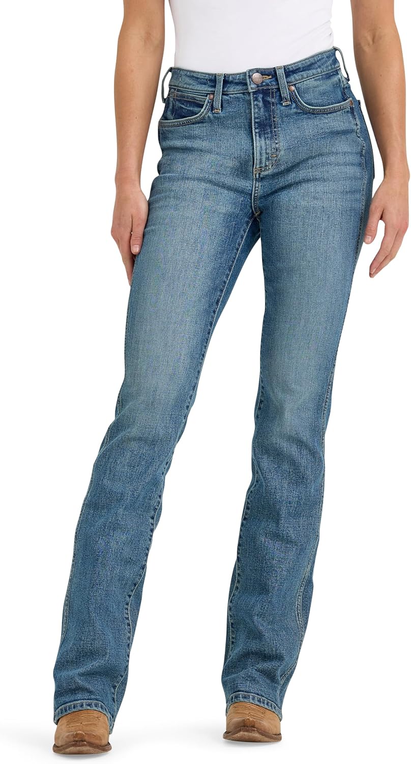 Women’s Retro Bailey High Rise Bootcut Jean – Isla