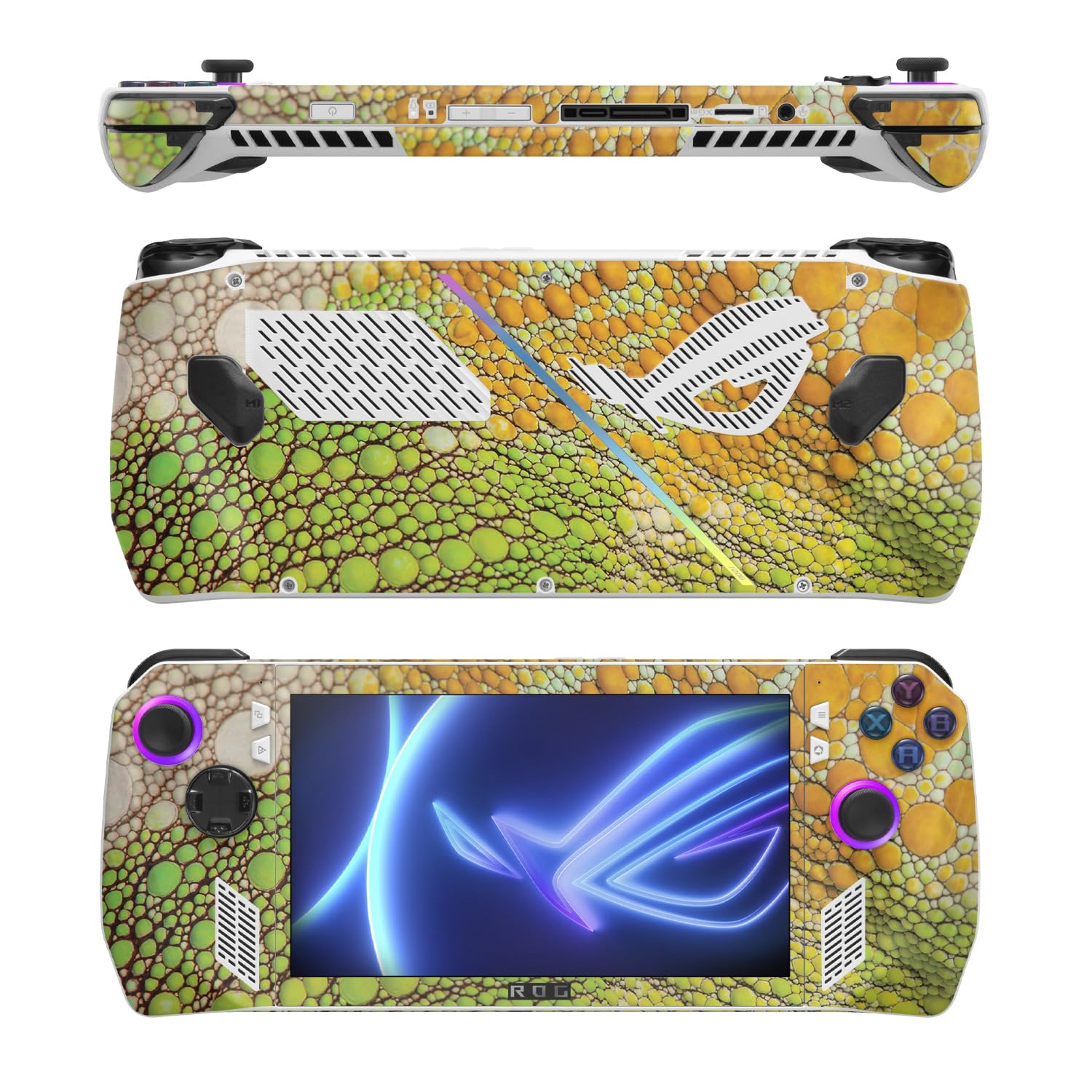 MightySkins Skin Compatible with Asus ROG Ally - Iguana Skin | Protective, Durable, and Unique Vinyl Decal wrap Cover | Easy to Apply, Remove, and Change Styles