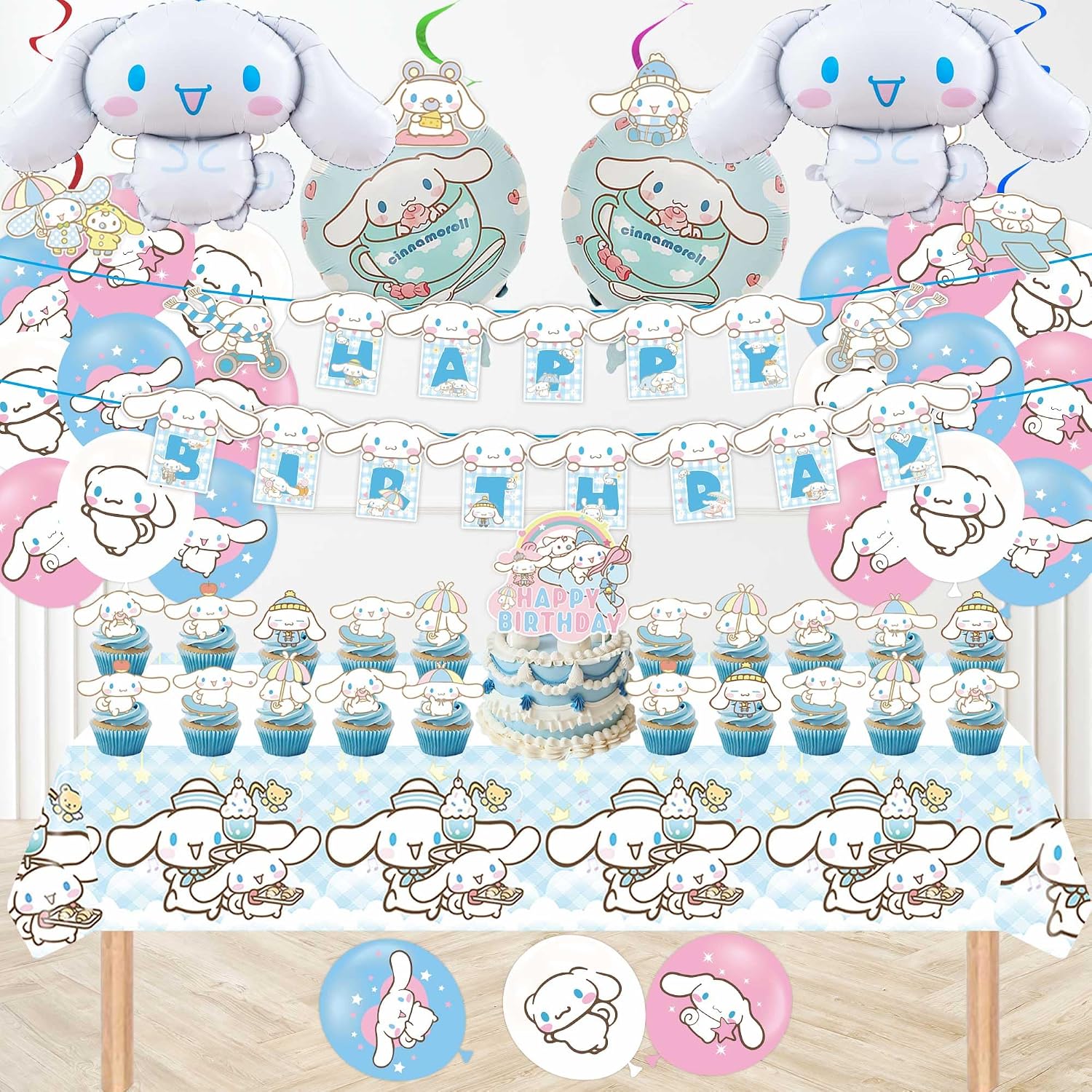 Birthday Party Decorations, Cute Party Supplies image 5