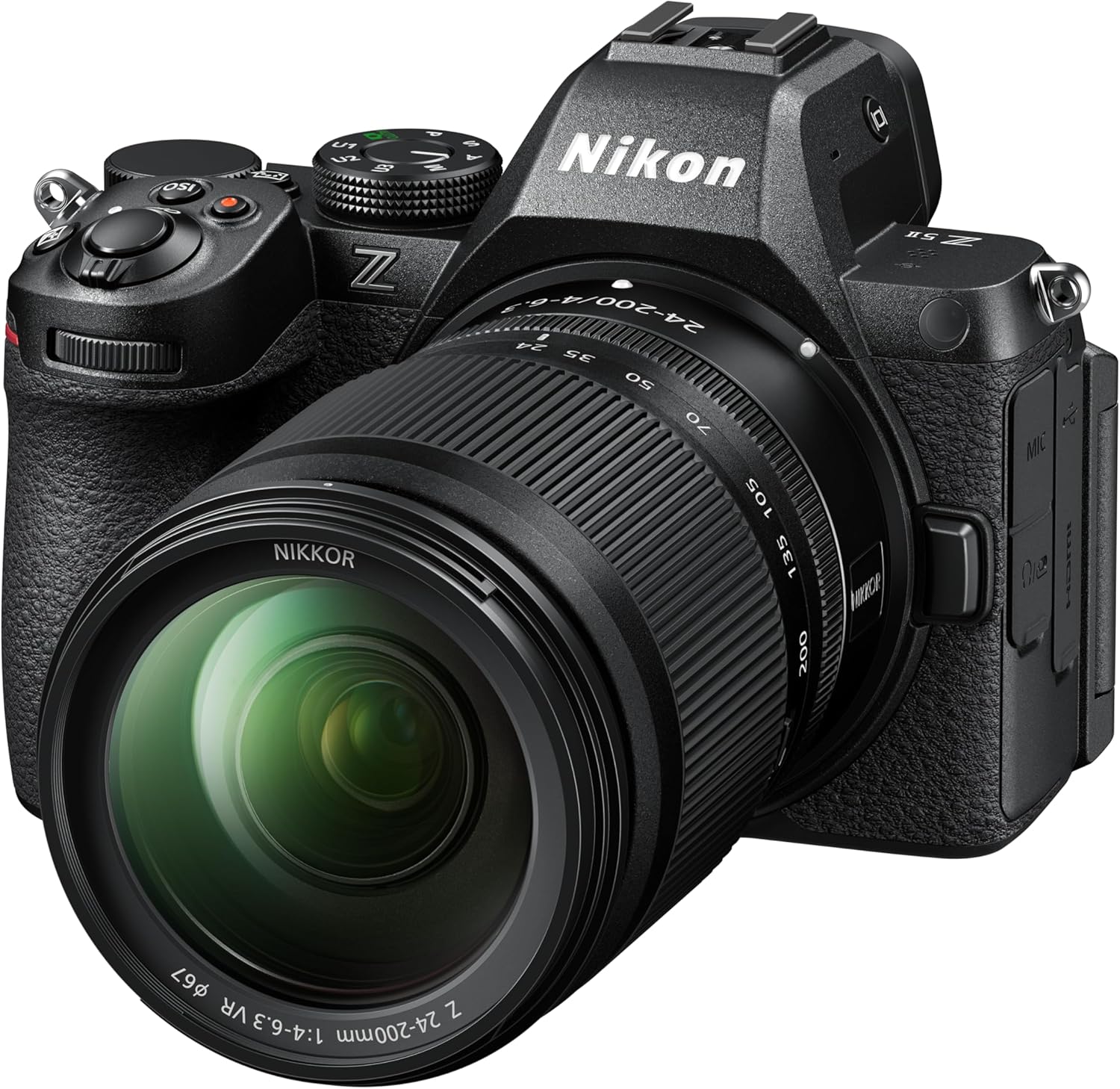 Nikon Z5 II with Telephoto Zoom Lens | Full-Frame mirrorless Stills/Video Camera with 24-200mm Wide-Angle to telephoto Zoom Lens | Nikon USA Model