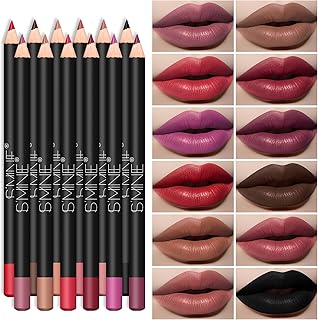 IS'MINE 12 lápices delineadores de labios, fo...