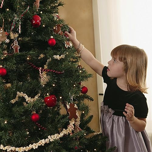 Miniatura 103 de Lulu Home Adornos de esferas para árbol de Navidad, 34 unidades, esferas colgantes Dorado