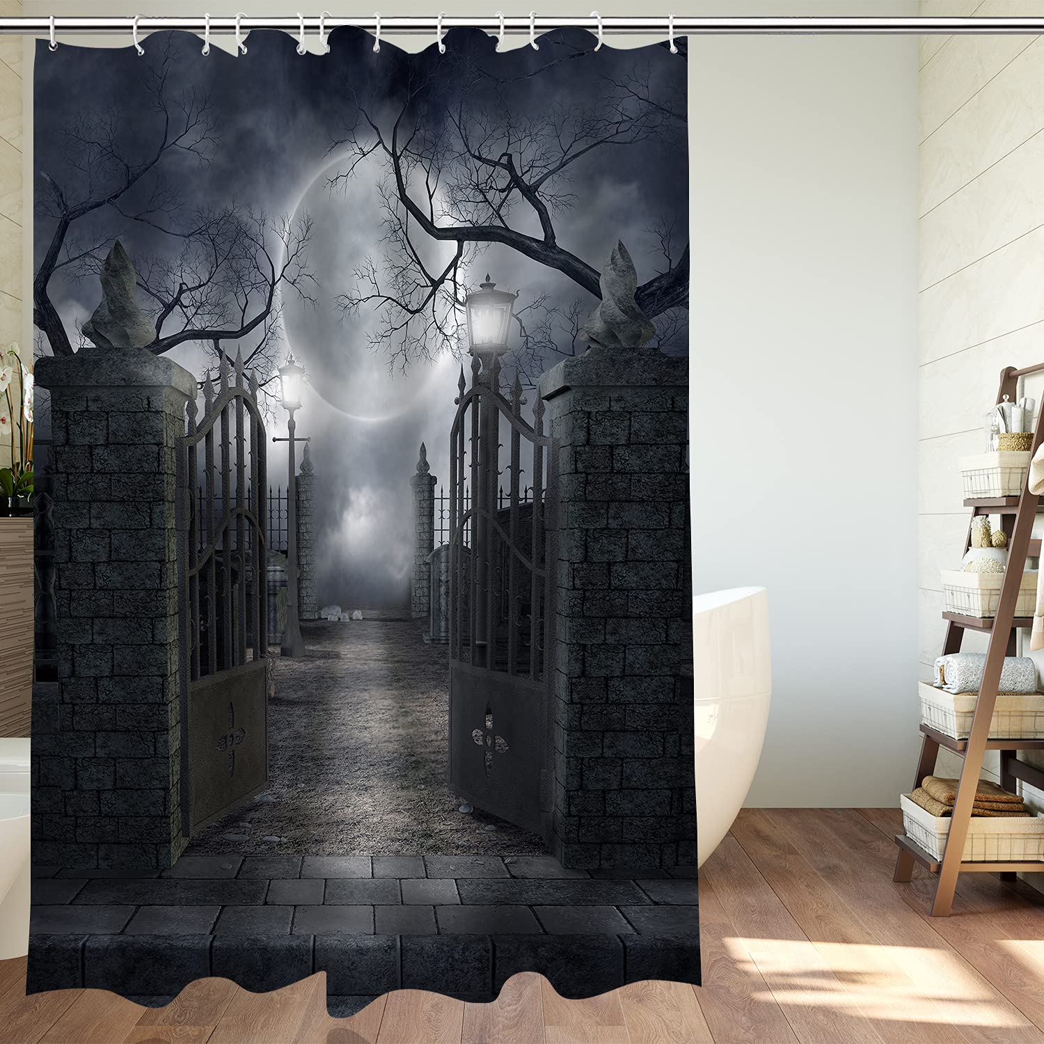 Rideau Porte Fenetre Du00e9corations De Porte D'halloween Couvertures De Porte D'halloween Decoration Halloween