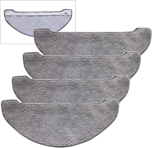 Miniatura 2 de Paños de trapeador compatibles con Midea IMILAB V1 Robot Aspirador Accesorios Almohadillas Lavables Herramienta de Limpieza