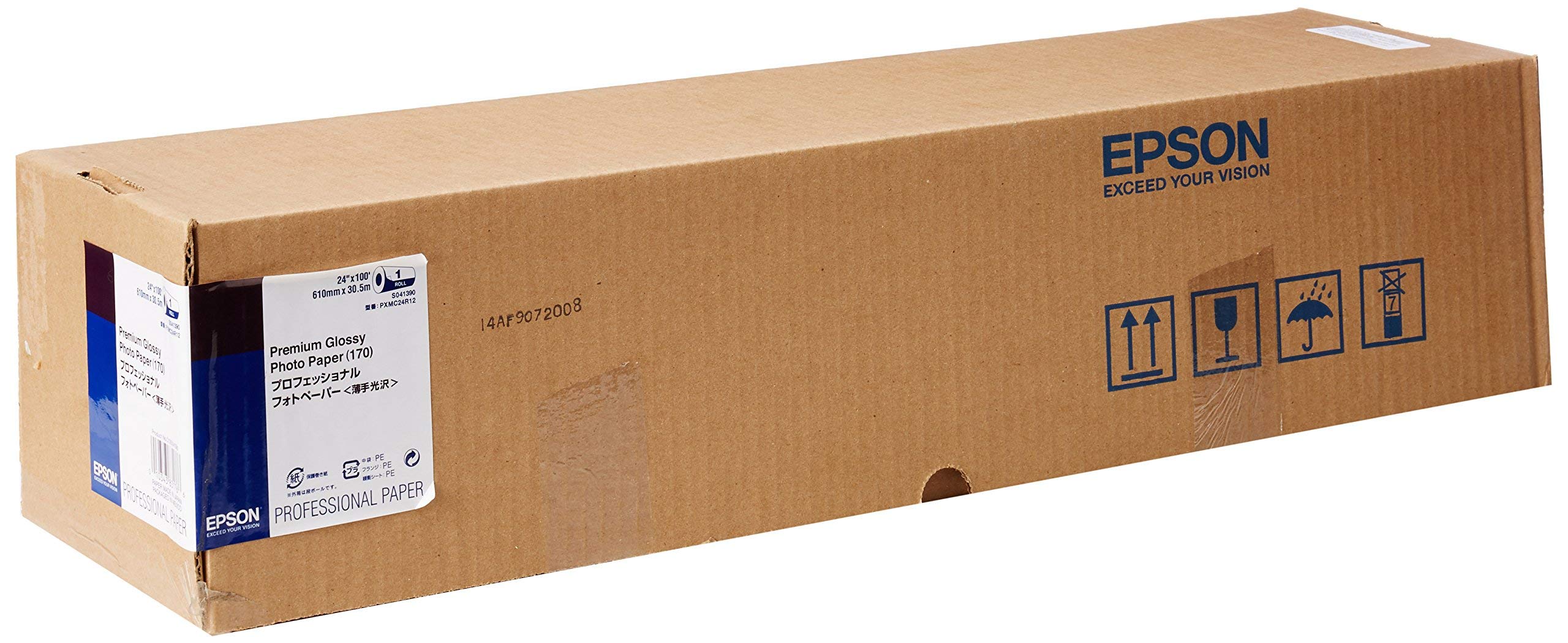 Epson C13S041390 Premium glossy photo paper inkjet 166g/m2 610 mm x 30.5 m 1 Rölle Pack