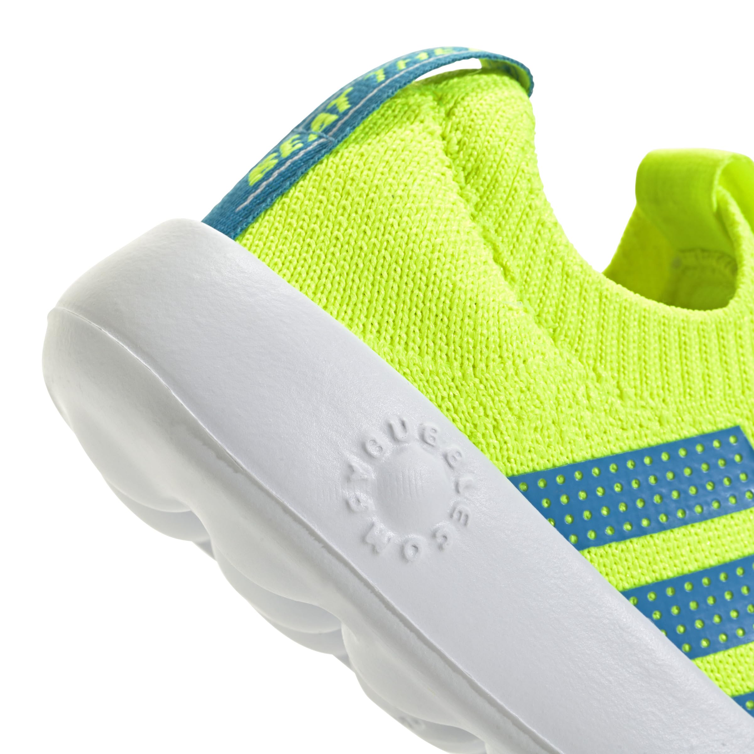 ADIDAS BUBBLECOMFY I LUCLEM/SOLBLU/FTWHT