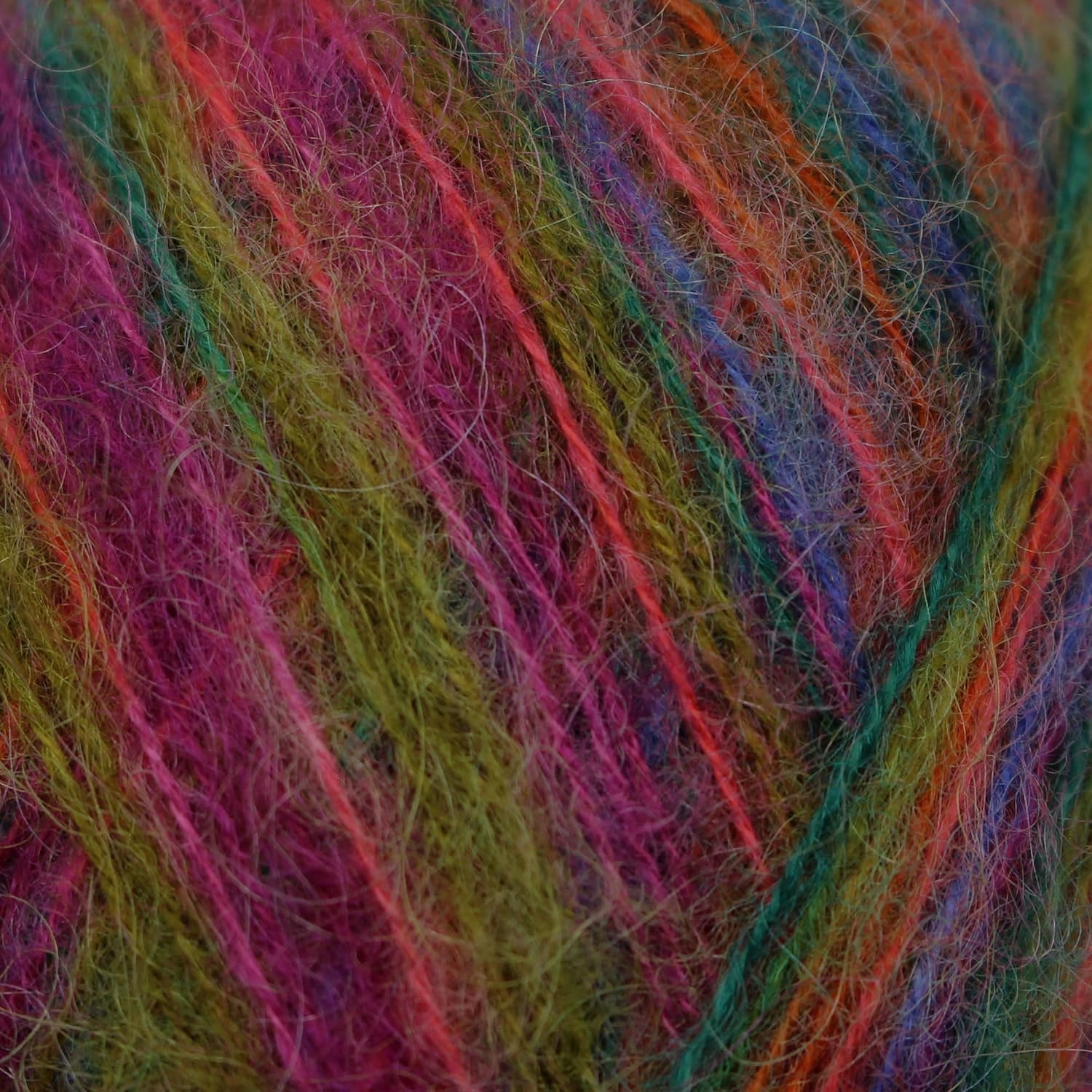 JubileeYarn Mohair Elixir Yarn - 50g/Skein Baby Wool Blend - Peach Bellini - 2 Skeins