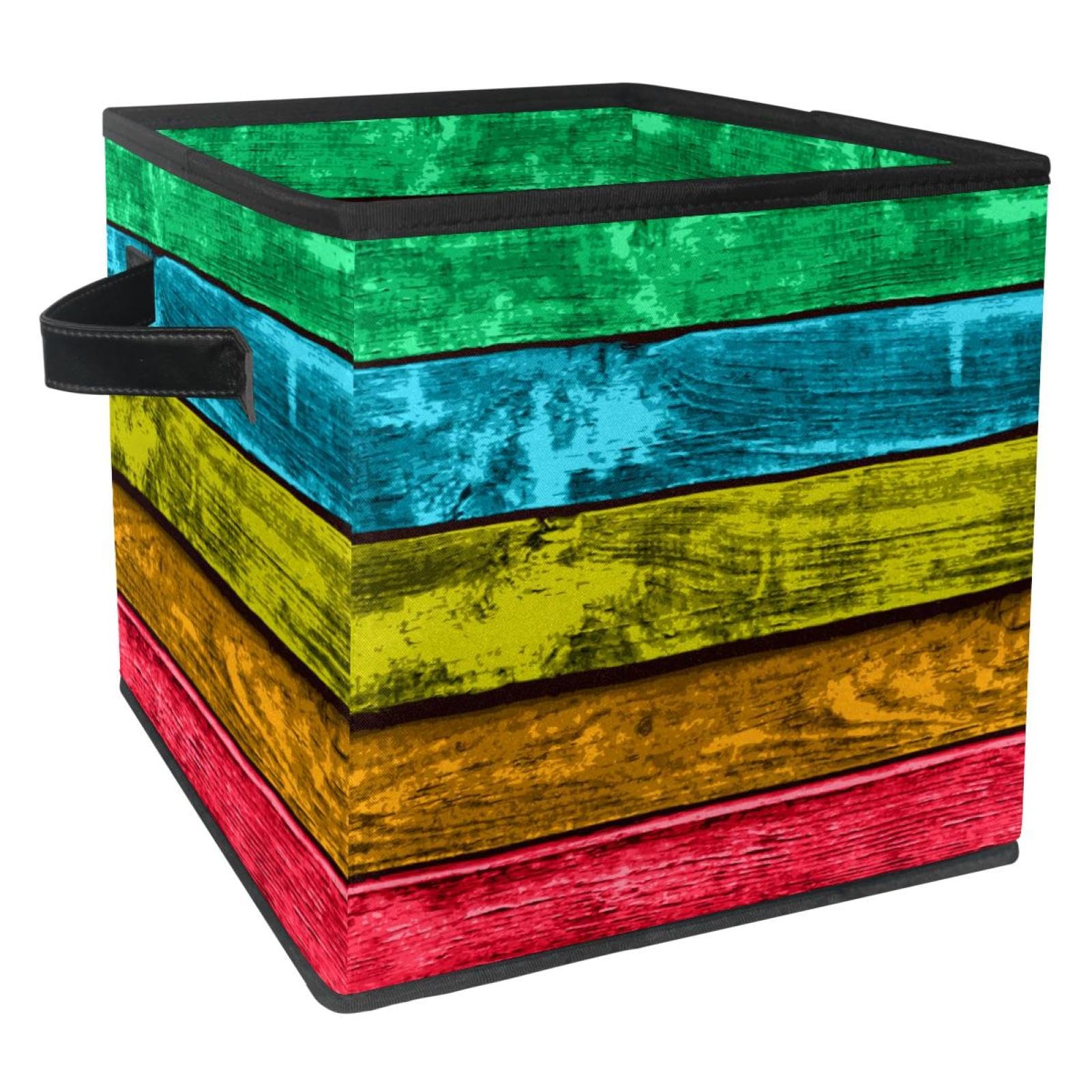 Cube de rangement en tissu pour organiser les jouets et vêtements de la chambre