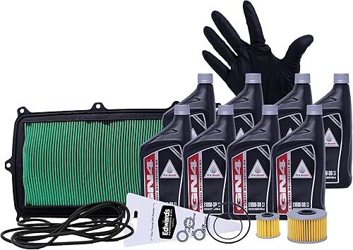 Edwards Kit de aceite de mantenimiento para Honda Talon 1000X 2019-2021 lado a lado