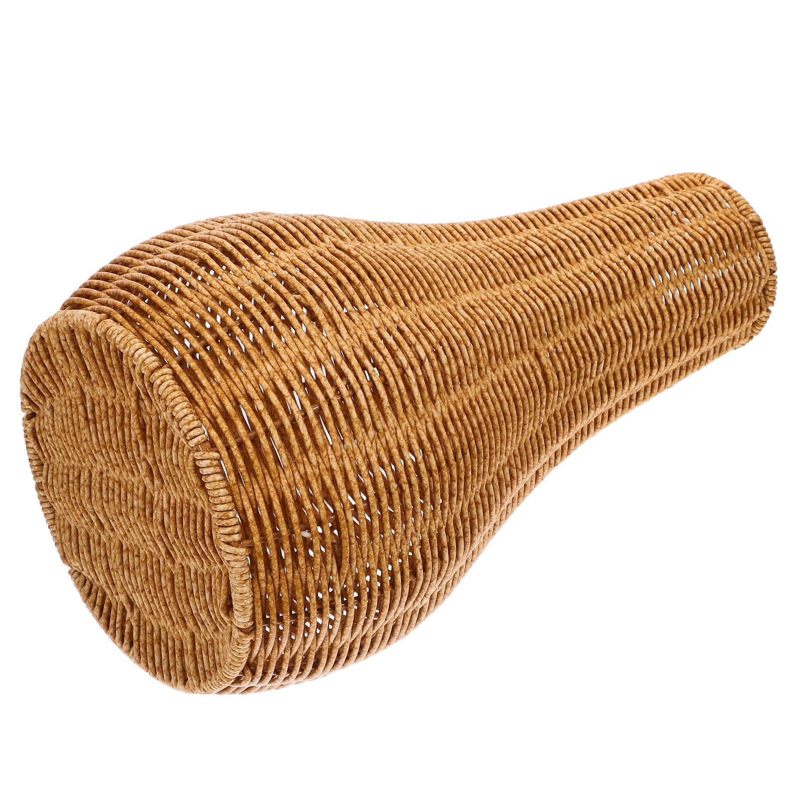 Vase en plastique marron rustique pour fleurs séchées de bureau