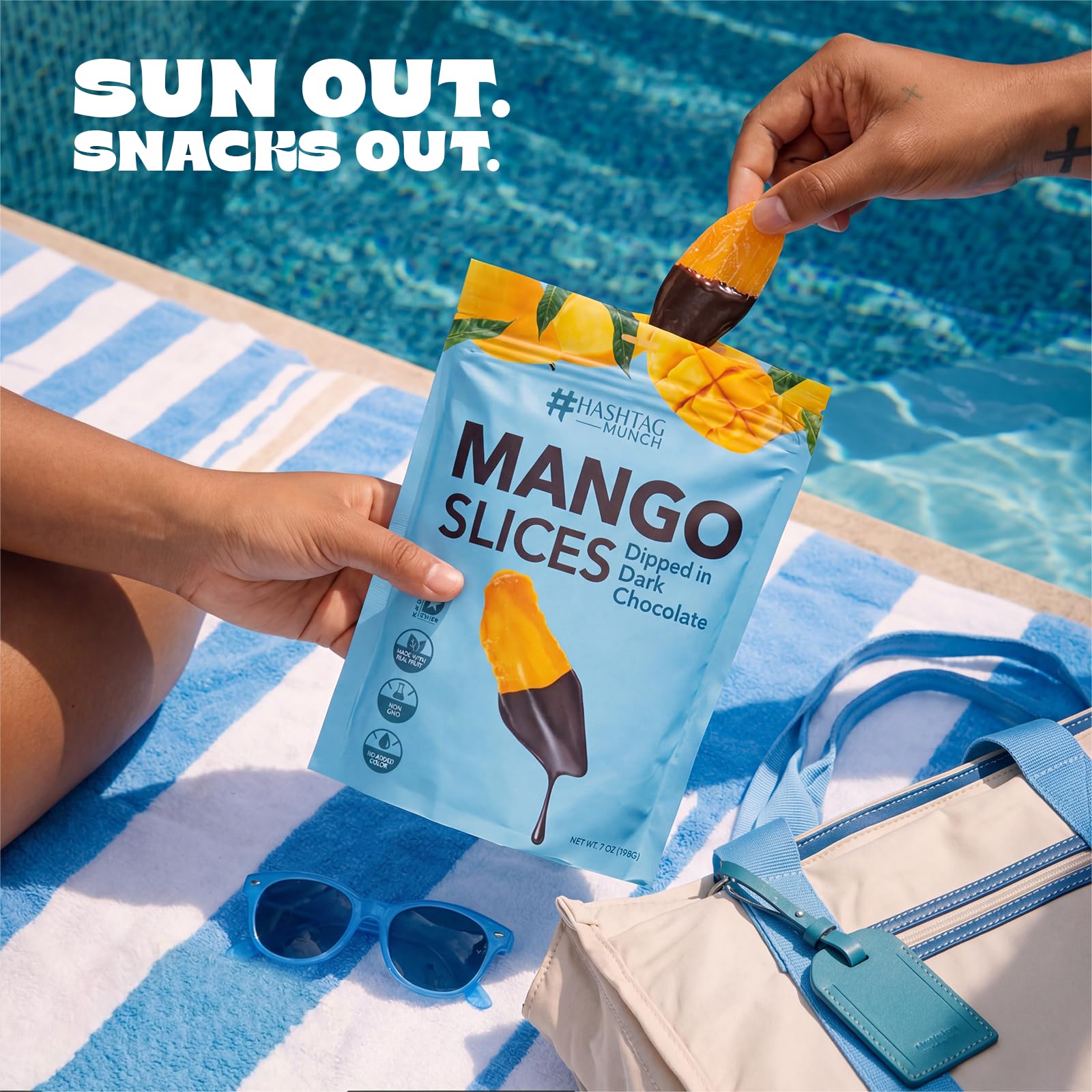 Amazon.com : Life Plus Style Gourmet Hashtag Munch Mango Slices