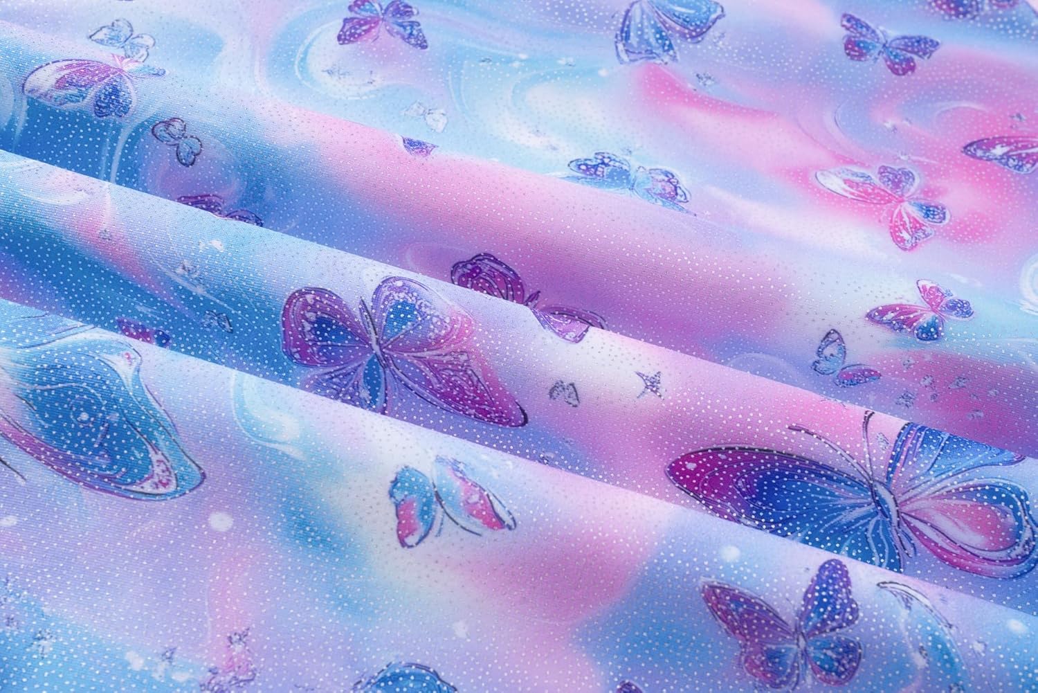 Zaclotre Gymnastics Leotards for Girls Sparkly Sleeveless Clasp Back Dance Leotard Unitards with Tumbling Shorts - Image 3