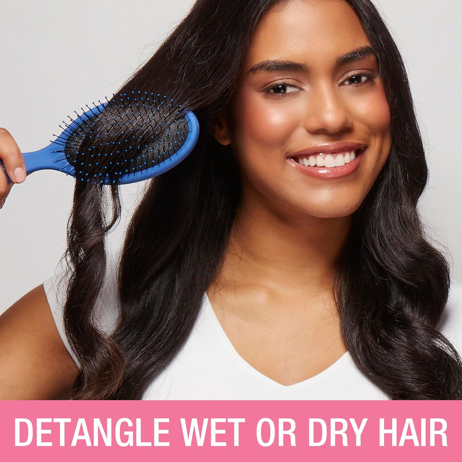 Conair Detangling Hair Brush | Assorted Colors | 3pk, Pack of 8
