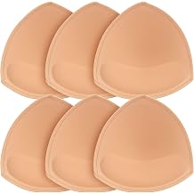 Nimiah Bra Pads Inserts, Women Comfortable Sports Cup Bra Inserts, 3 Pairs Set