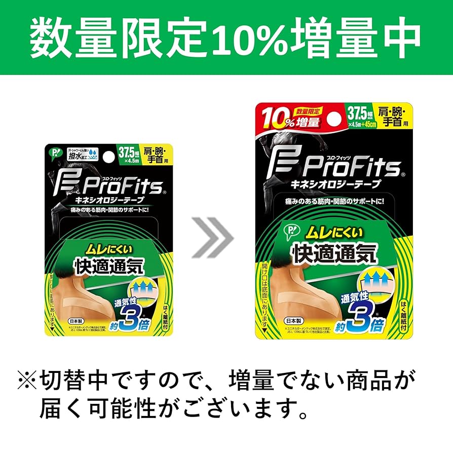 Amazon | ピップスポーツ プロ・フィッツ キネシオロジーテープ
