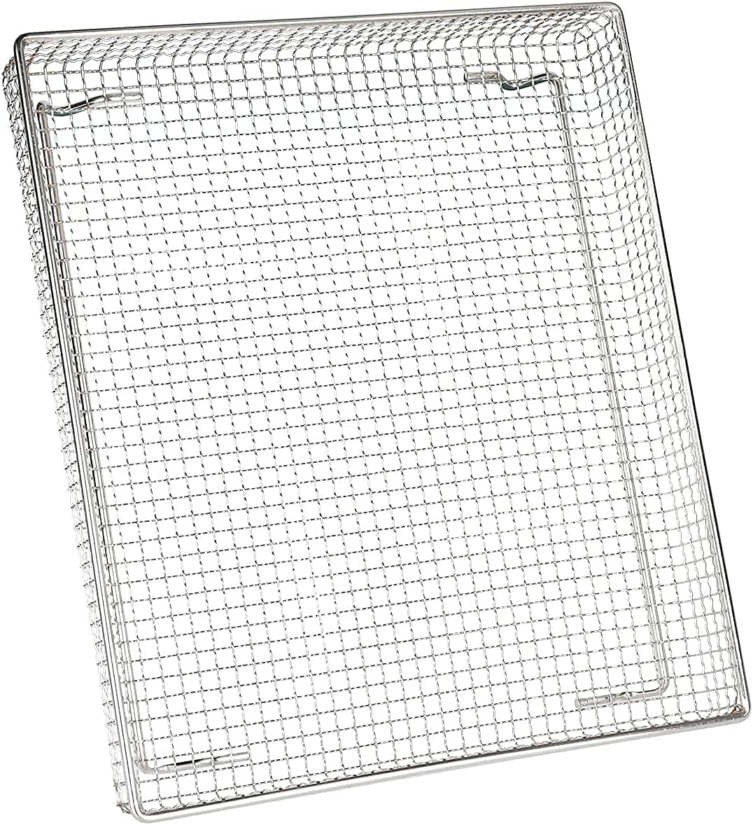 Air Fryer Basket, Compatible with Cuisinart TOA-60 Series/TOA-65 Air Fryer. Made with 304 Food-Grade Stainless Steel Wire Rack for Cooking and Baking in a Convection Toaster Oven