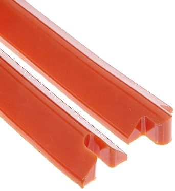 UltraTech 2052 Polyurethane Low Profile Ultra-Spill Berm, 10 Length x 2-1/4" Width x 1-3/8" Height, Red