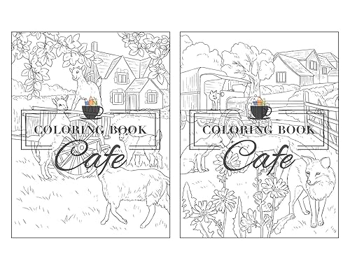 Miniatura 13 de English Countryside An Adult Coloring Book Featuring 50 Scenic Countryside Designs with Beautiful Gardens, Cute Animals and Charming Country Homes