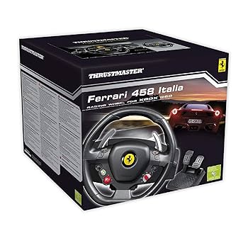 Thrustmaster FERRARI 458 ITALIA RACINGW… Thrustmaster Ferrari 458 Italia wheel (XBOX 360 & PC
