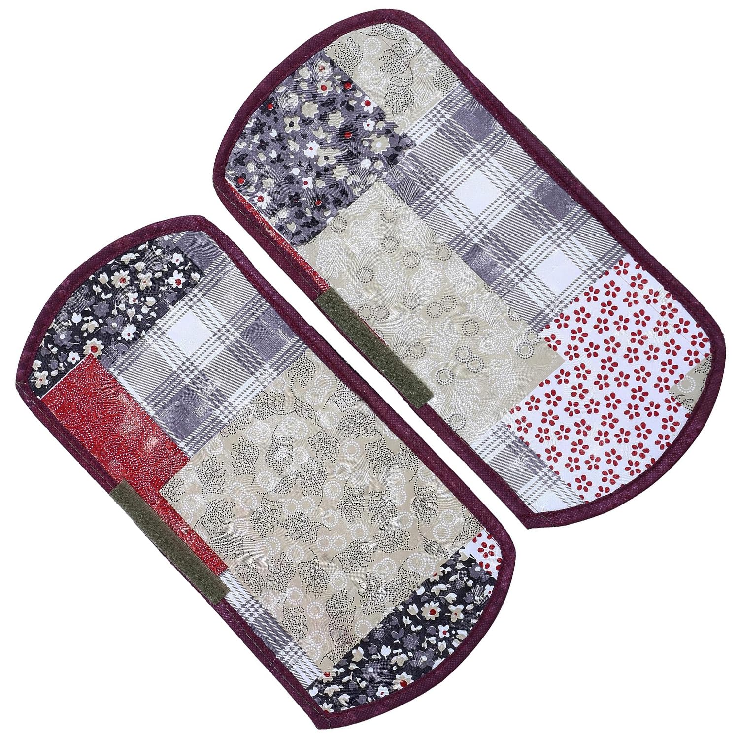 Kuber Industries Washable Fridge Handle Cover|Universal Fit Appliance Cover|Floral Checkered & PVC Material (Multi) (B0CJ2K81JC) Amazon Price History, Amazon Price Tracker