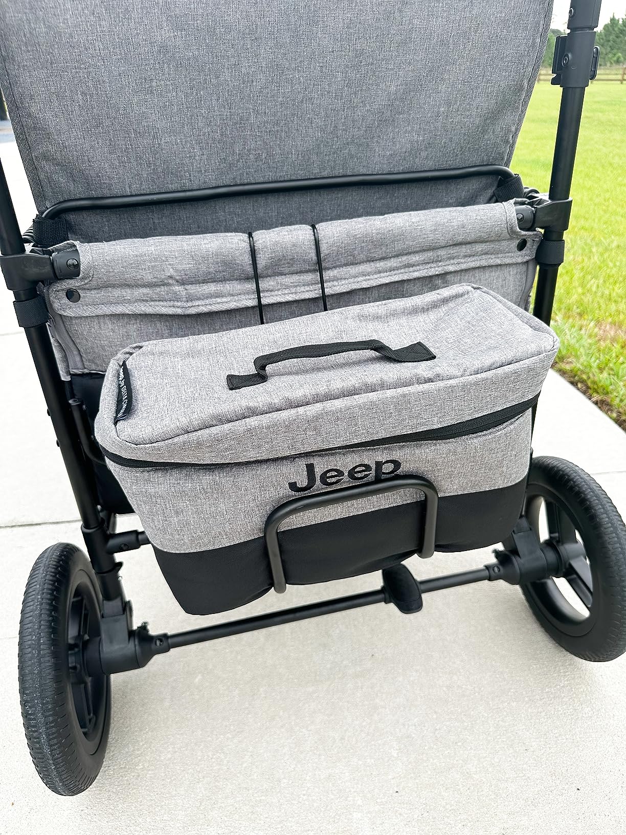 50/mo Finance Jeep Wrangler Deluxe 4 Seater Stroller Wagon by Delta