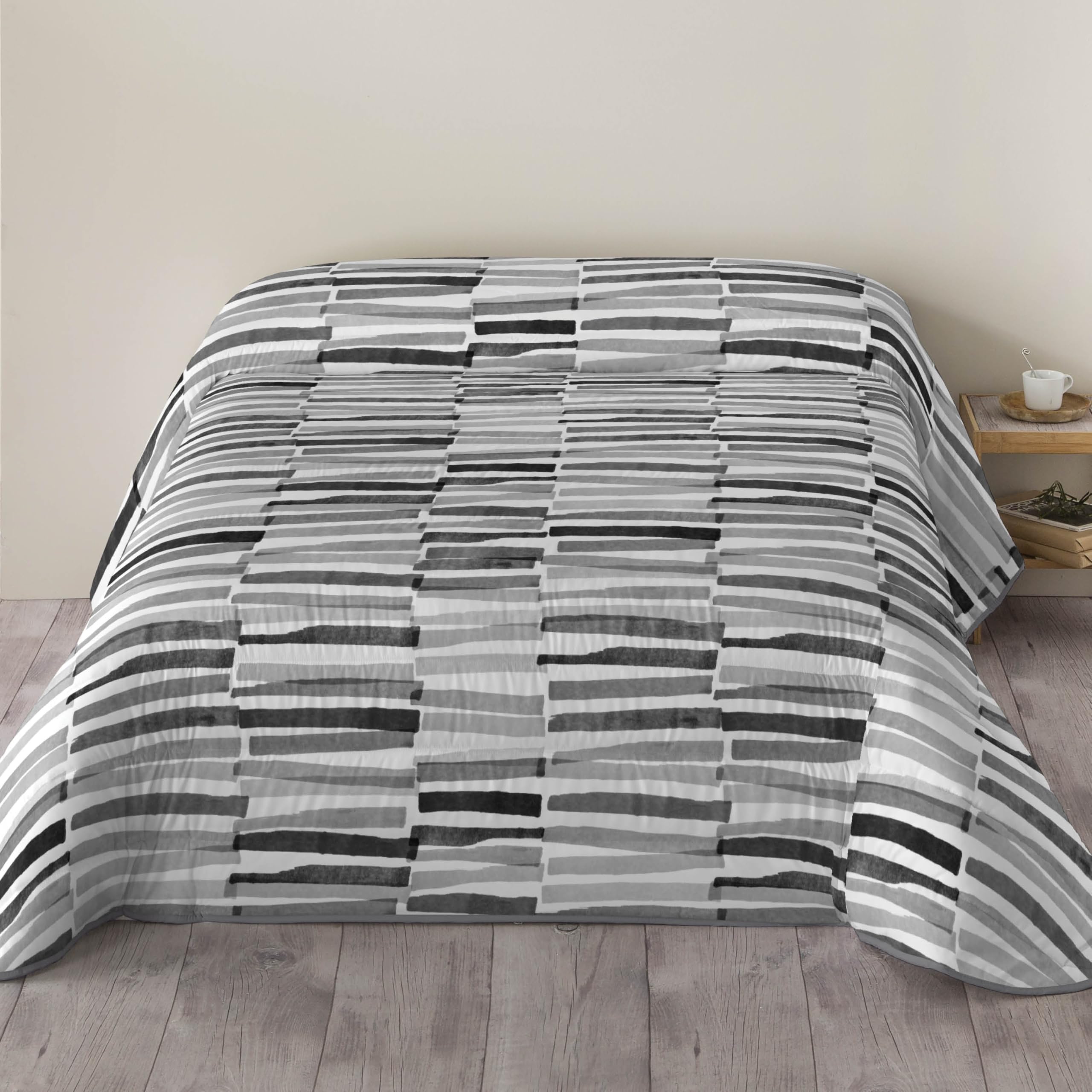 NATURALS Edredón Nórdico Estampado 300 Gramos - Cama 105-100% Microfibra, Tacto Suave, Gran Comodidad, Certificado OEKOTEX Standard 100 - Colección 2024/2025 (ATOR, 200x260 cm)