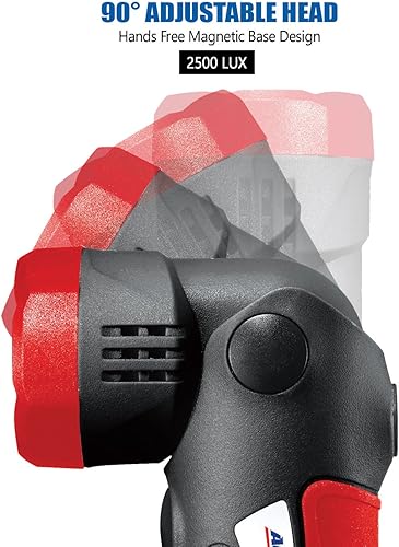 Miniatura 5 de AcDelco ARD847L - Kit combinado de taladro de iones de litio inalámbrico de 8 V con funda, luz de trabajo LED, cargador de 2 puertos y 2 baterías