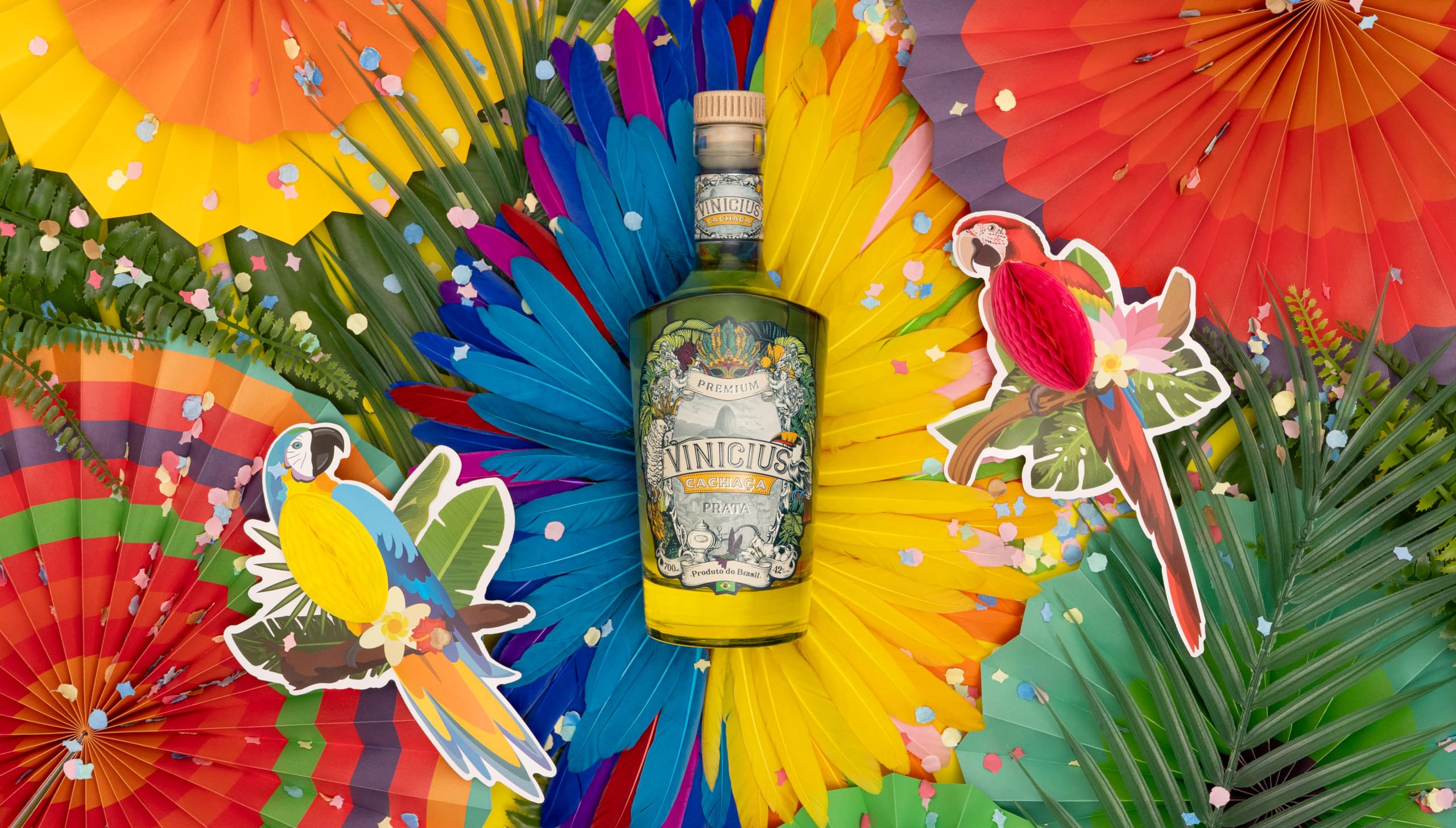 VINICIUS CACHAÇA PREMIUM DO BRAZIL 70CL 42%