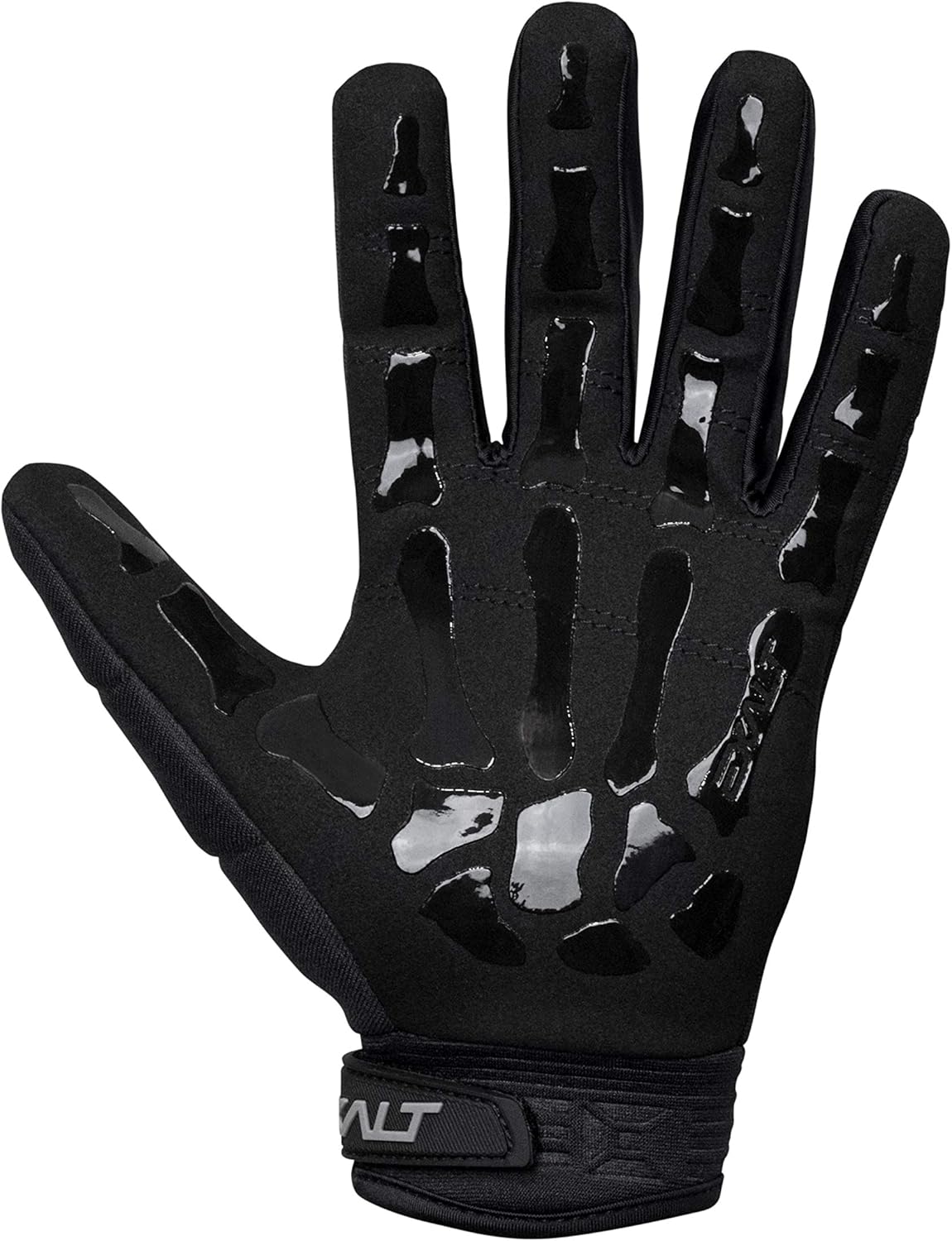 Exalt Death Grip Paintball Glove - Full Finger Skeleton Hand Glove with Bones : Sports & Outdoors