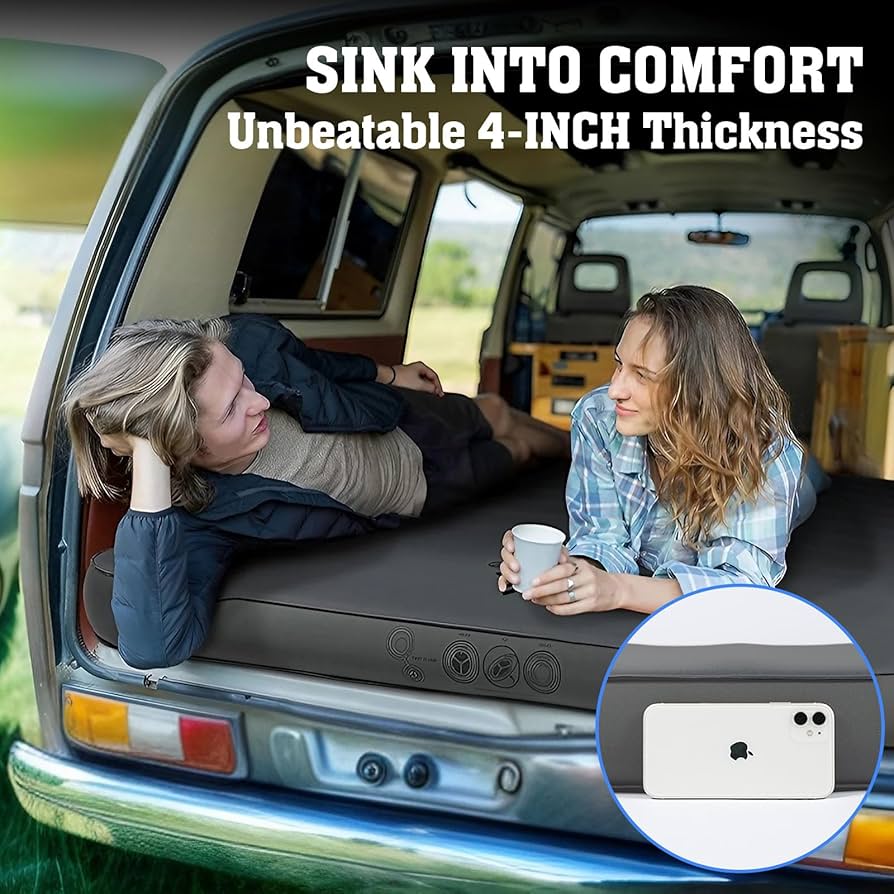 Hikenture ダブルスリーピングパッド 200cm x 120cm Hikenture