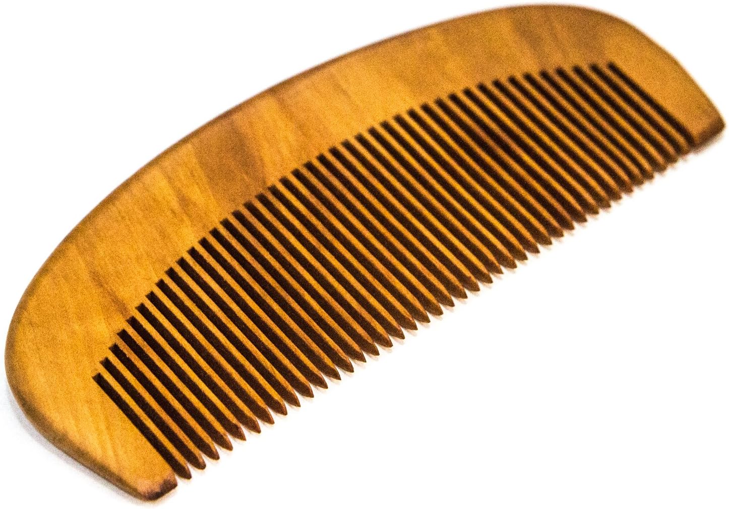 [Japan Craftsmen Made] Peach Wood Natural Comb - Apricot Oiled. Anti Static Hair (Medium)