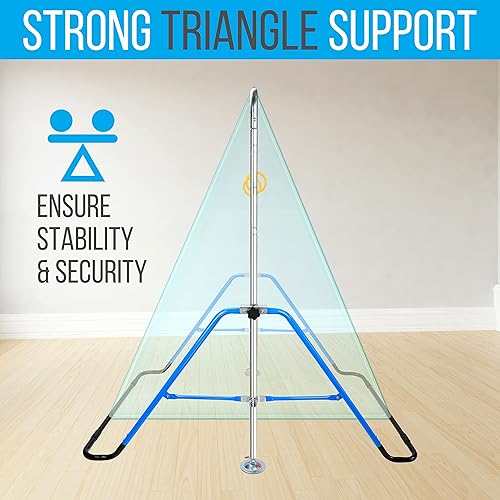 Miniatura 5 de SereneLifeHome Barra de gimnasia para niños, altura ajustable, plegable, expandible, horizontal, equipo de entrenamiento de gimnasia para el hogar,