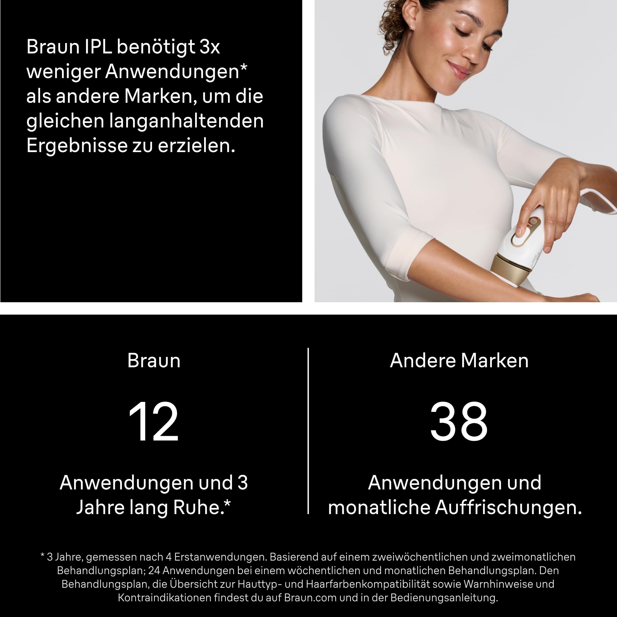 Braun  Silk·expert Pro 5, IPL Geräte Haarentfernung, PL5230, Weiß/Gold – Ansicht 11