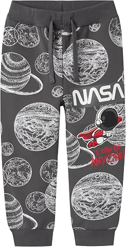 NAME IT Nmmdaim NASA Nreg SWE Pants Bru Nas Bambini e Ragazzi