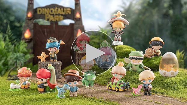Amazon.com: POP MART DIMOO Jurassic World Blind Box Figures