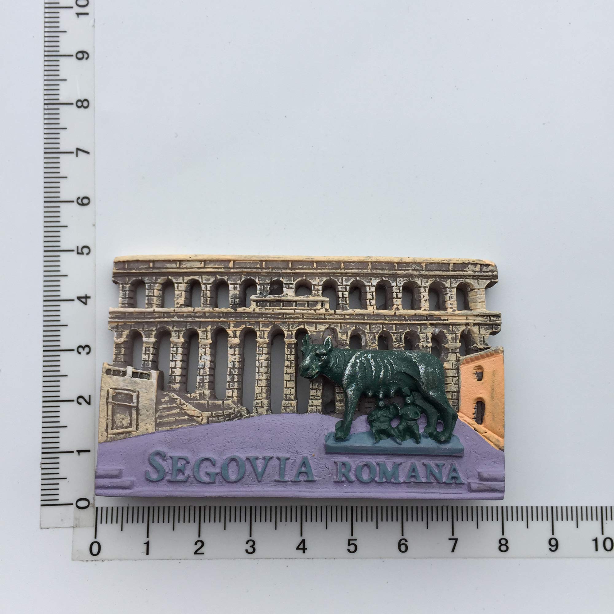 Imán Para Nevera 3D Del Acueducto De Segovia - Recuerdo De Viaje A España, Decoración Magnética Para Cocina O Oficina
