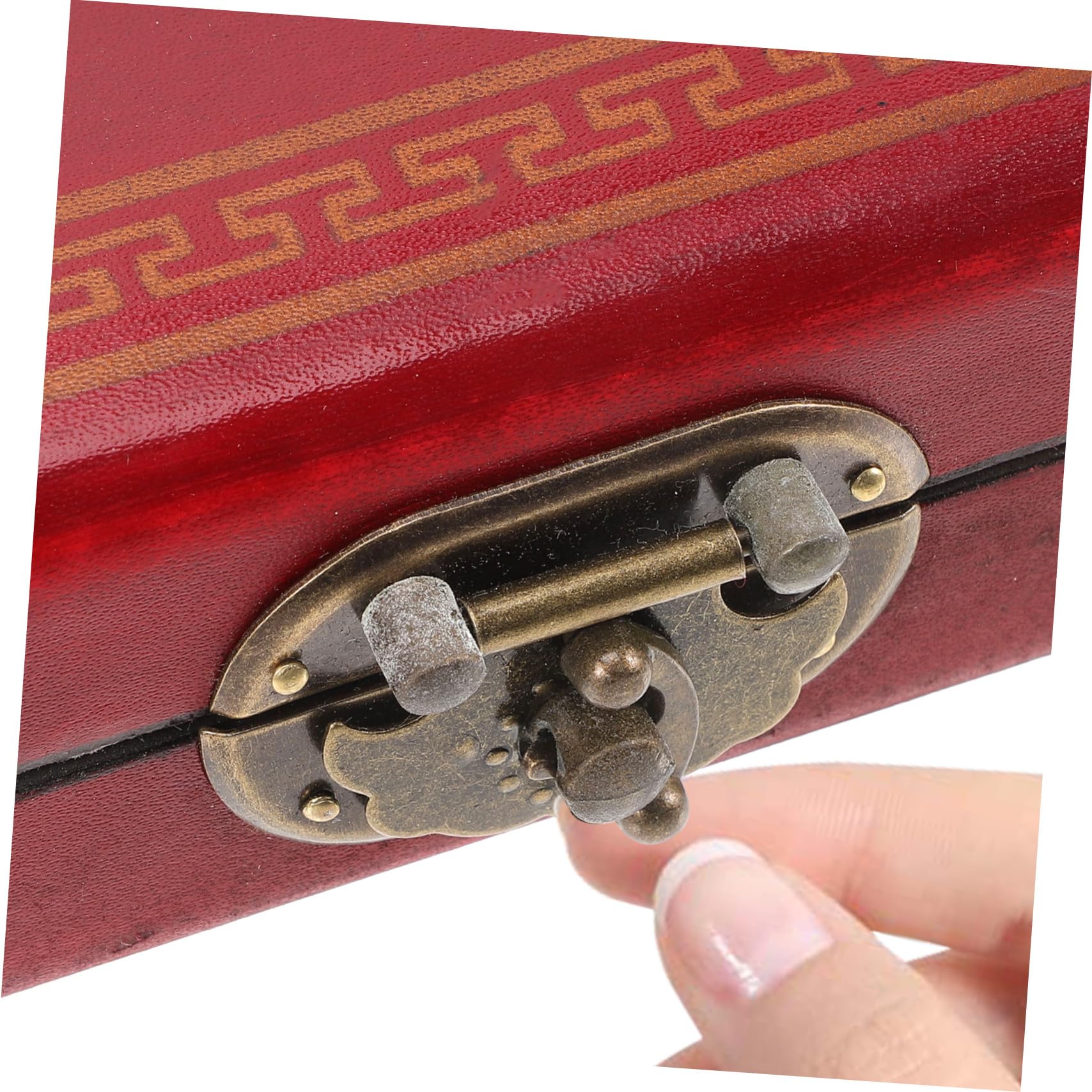 Mahjong Satz 1 Satz Acryl und Holz Kleines Reisespiel | Leicht und Kompakt, für Riegel und Partys, Chinesische Spiele mit Kleinen Steinen