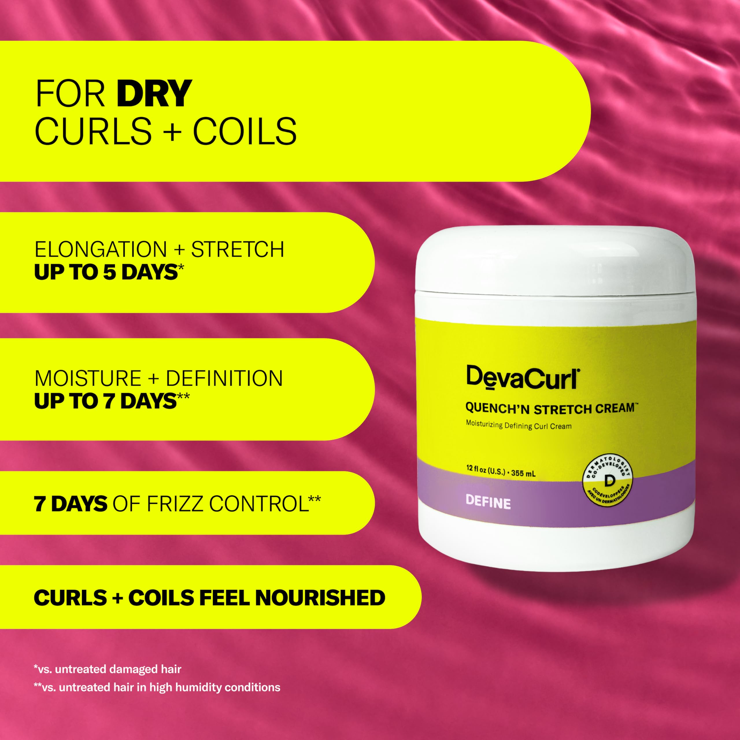 DevaCurl Quench'n Stretch Moisturizing Curl Cream