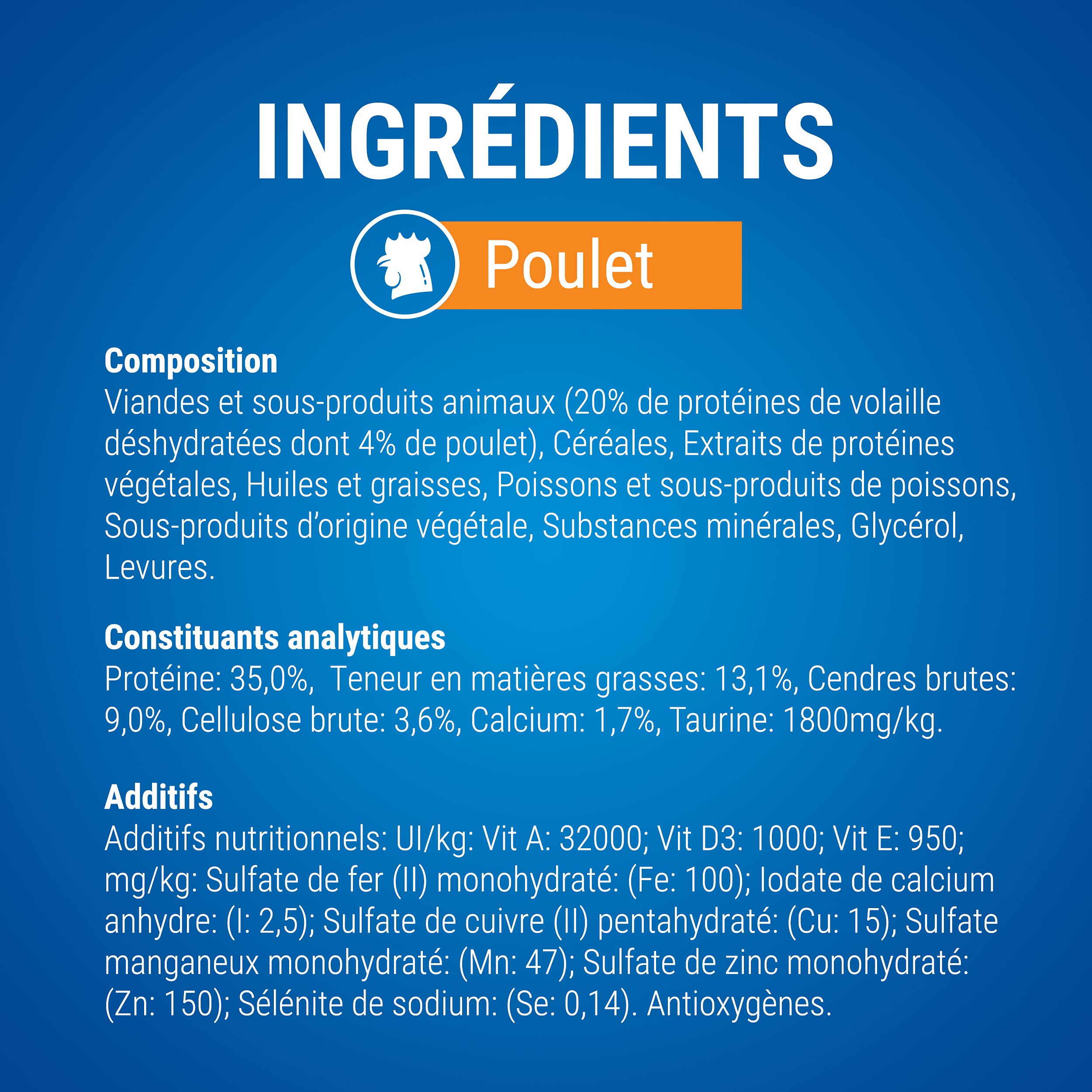 Dentalife Cat Daily Oral Care - Snack per gatti con pollo, 40 g, confezione da 8 (320 g)