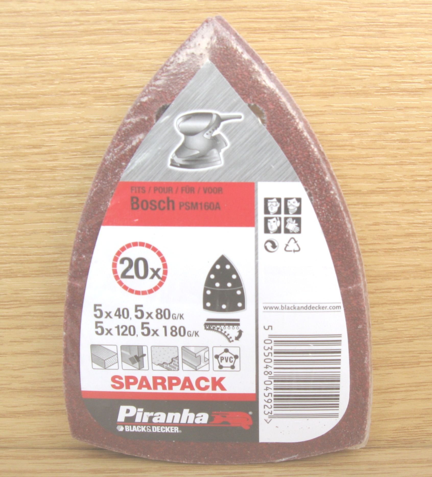 Piranha Sparpak Detail Sheet - Set of 20