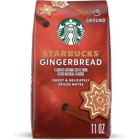 Starbucks Gingerbread Naturally Flavored Ground Coffee