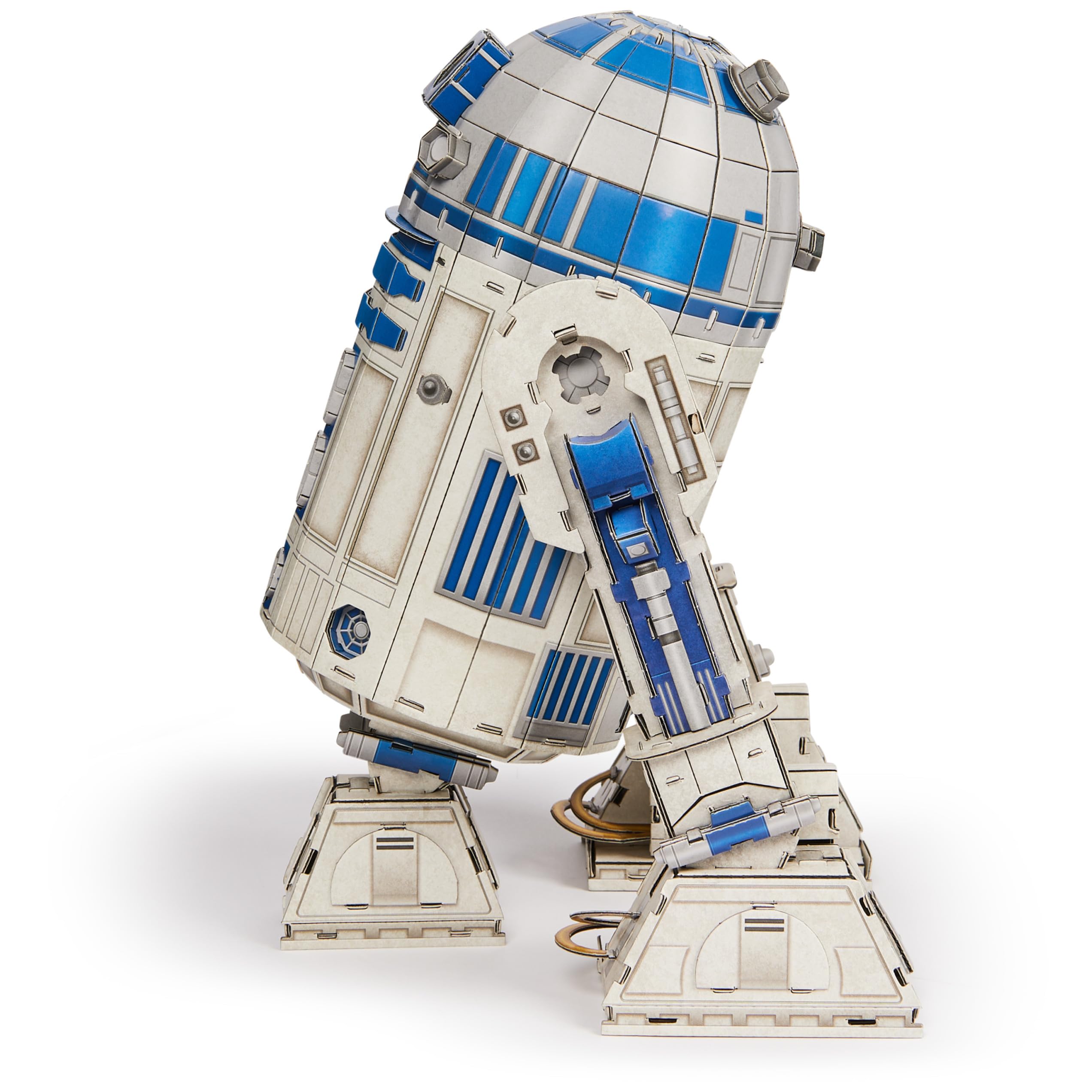 4D Build - Star Wars R2-D2 - szczegółowy zestaw modelarski 3D z wysokiej jakości kartonu, 201 części, dla fanów Star Wars od 12 lat