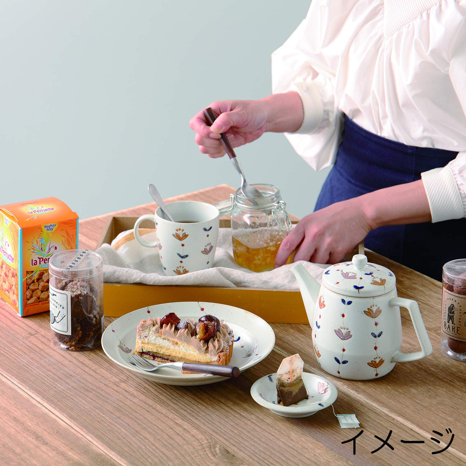 Amazon｜浜陶 波佐見焼 一誠窯 スイートフラワー プレート S