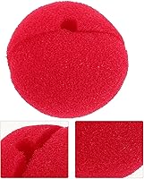 Vista 3 de Tinksky Nariz de payaso de espuma, accesorio de disfraz de nariz de payaso de circo rojo para Halloween, Navidad, carnaval, circo, decoración