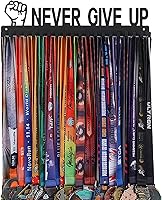 Vista 8 de Goutoports Exhibidor Colgador de Medallas - She Believed She Could She Did - Colgador de Pared Personalizado para Medallas de Corredor de Carreras