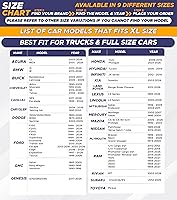 Vista 3 de EcoNour Parasol para parabrisas de camiones con bolsillo de almacenamiento Parasol reflectante de material 240T para protección contra rayos UV