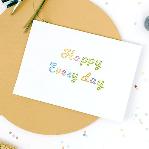 Miniatura 5 de 10 hojas de calcomanías cursivas de letras pequeñas de 12 pulgada, 1560 calcomanías del alfabeto de 0.5 pulgadas, calcomanías de vinilo con símbolos