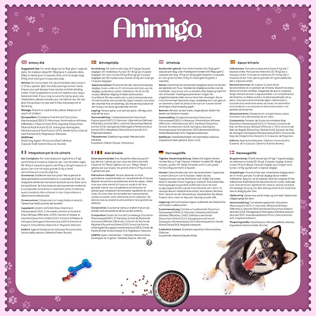 Foto 6 de 7 de Salud Urinaria para Perros 120 Cápsulas Sin Sabor Fáciles de Administrar